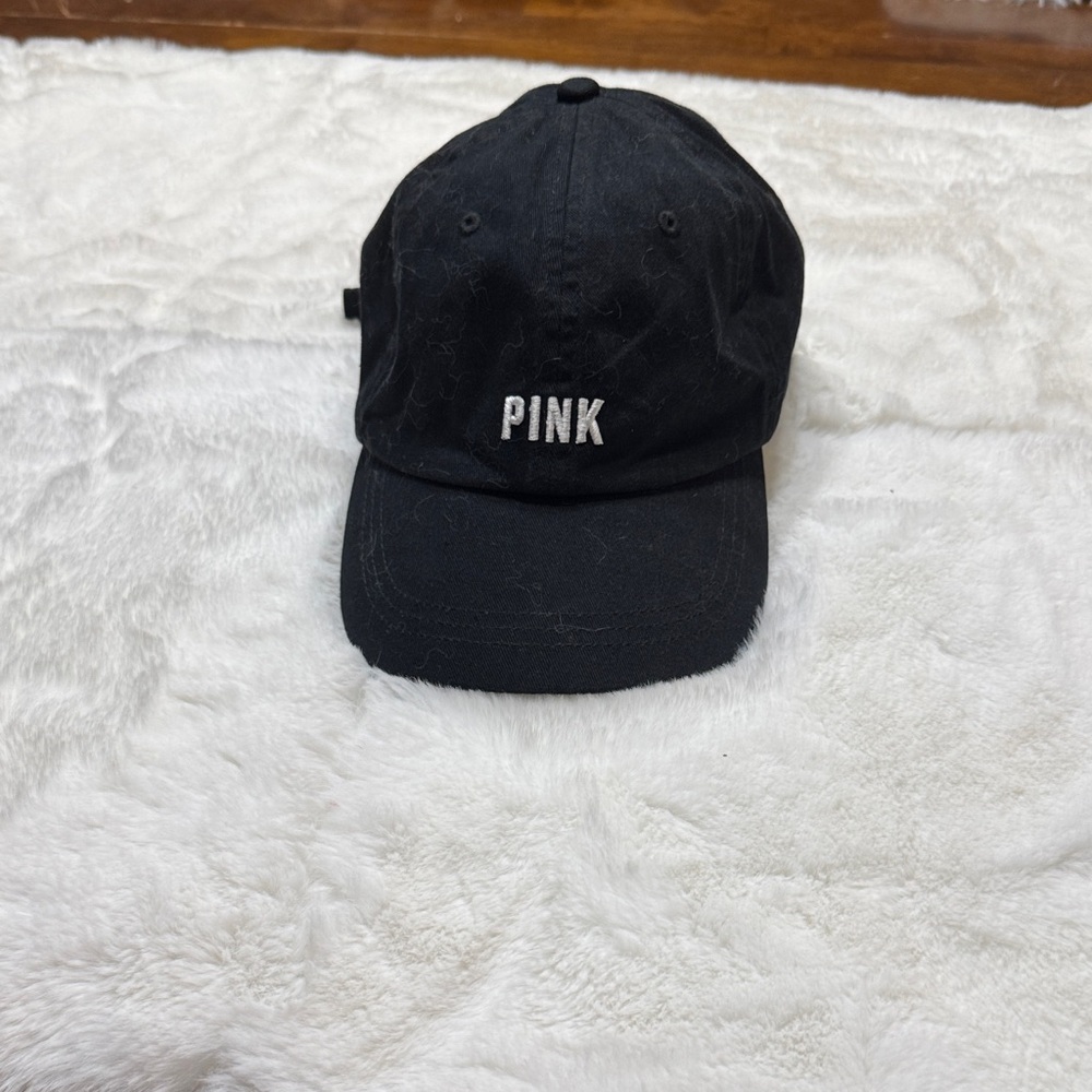 PINK Victoria's Secret Black Hat